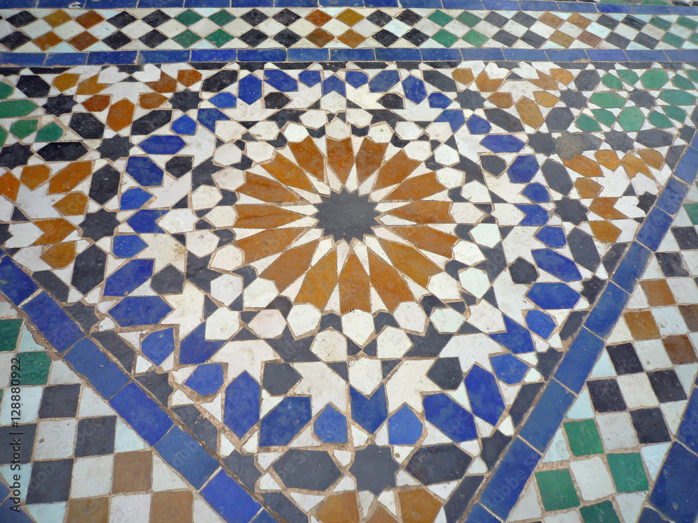 Marrakech, mosaïque Marrakech, mosaïque
