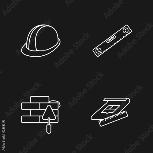 four under construction icons 