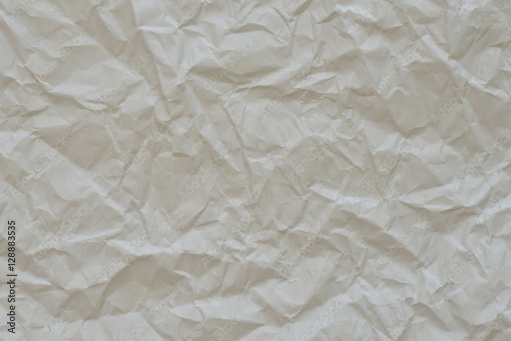 Obraz premium Crumpled brown paper background and texture