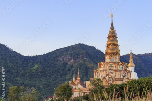 The beautiful pagoda in pha-son-kaew temple. © aungpao2558