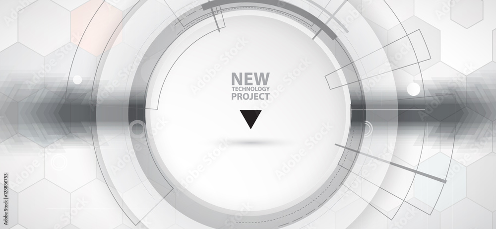 Obraz premium Flow of arrows. Imagination of business or technology process. Vector futuristic background with great idea