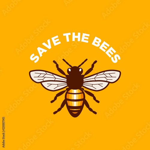 Save the Bees Illustration