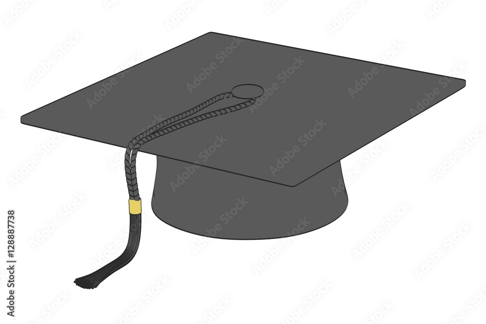 2d Cartoon Illustration Of Graduation Cap Stock Illustration Adobe Stock 2d Cartoon Illustration Of Graduation Cap Stock Illustration Adobe Stock