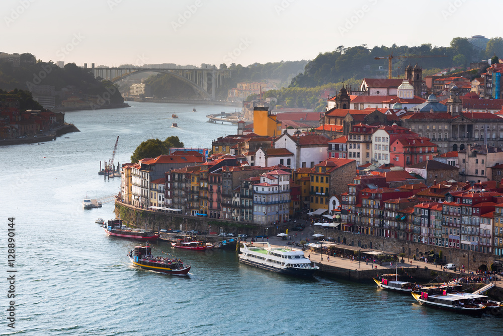 Duoro river, Porto, Portugal.