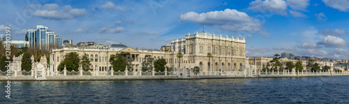 Dolmabahce Palace in Istanbul Turkey
