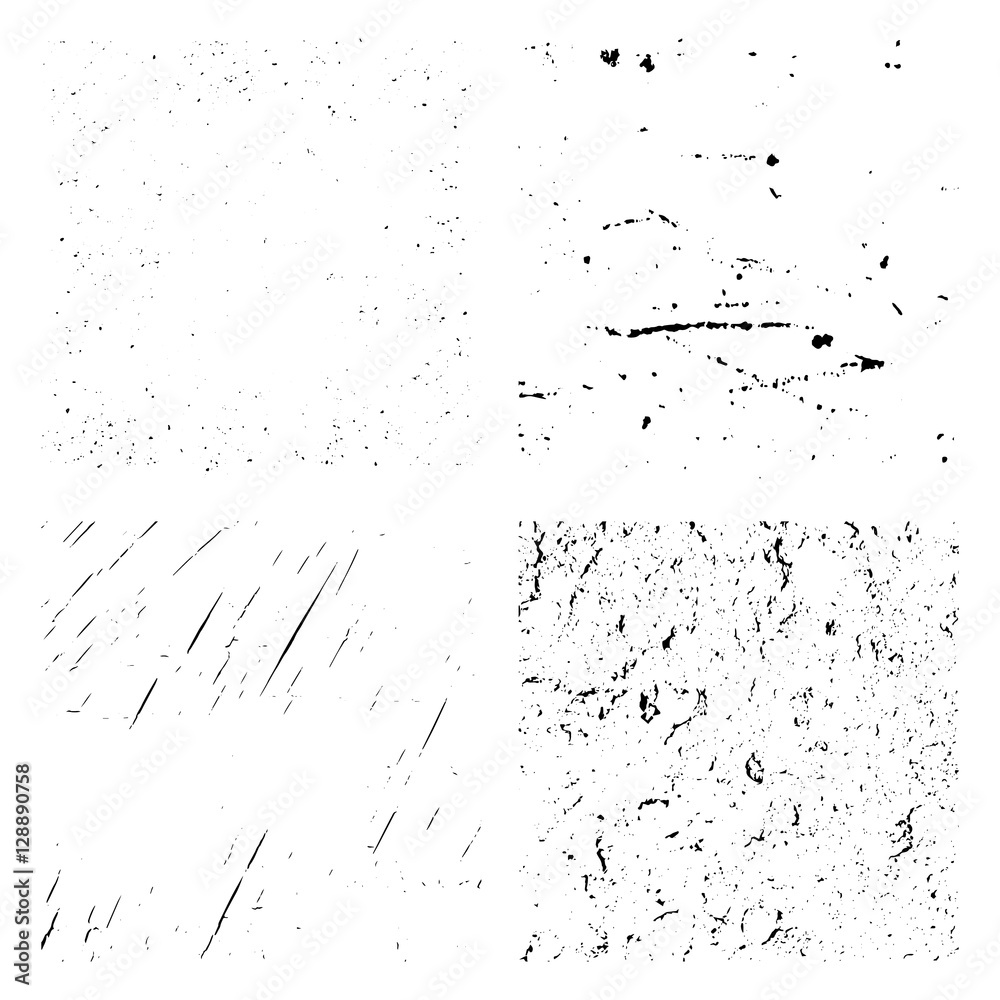 Grunge Black and White Distress Texture . Grunge Black and White Distress Texture .
