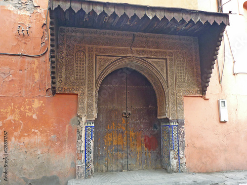 Canvas-taulu Porte de Marrakech