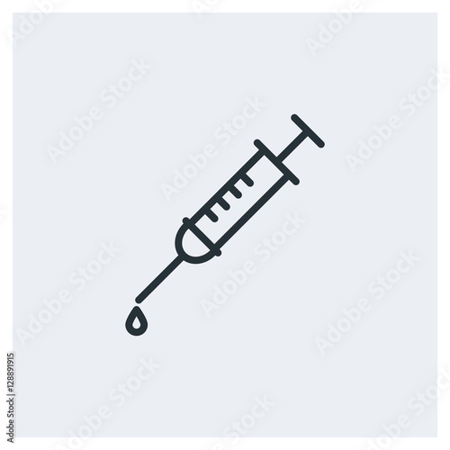 Needle icon, doping icon