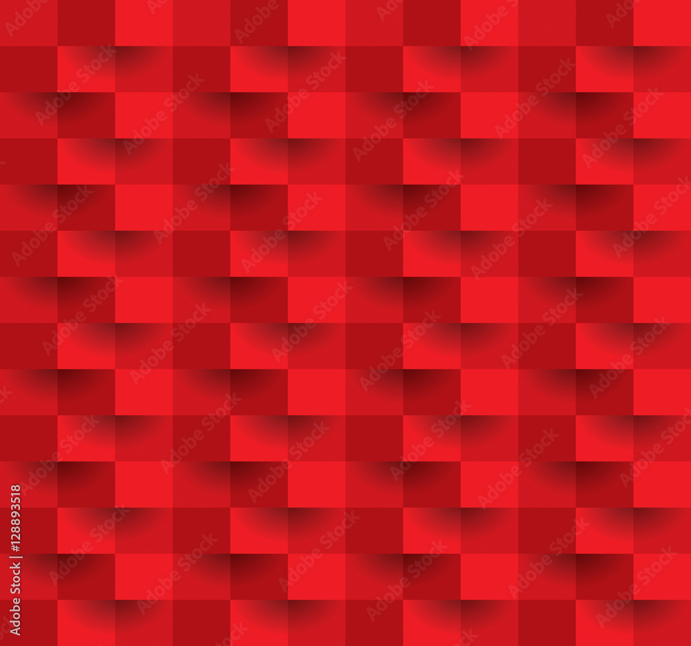 Red geometric vector background. Red geometric vector background.