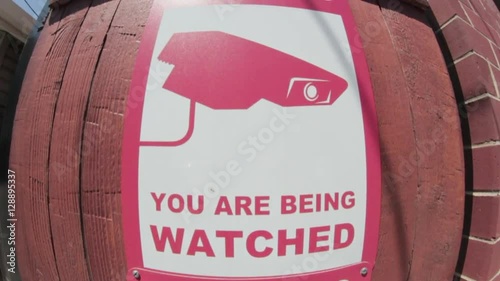 Sign Security You Are On Camera.mov