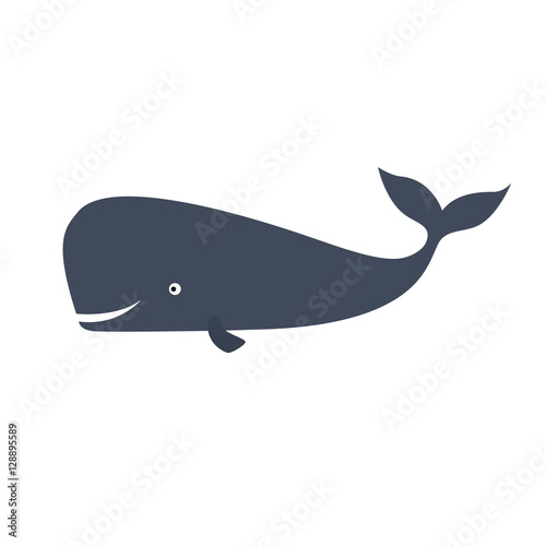 Happy sperm whale, cachalot