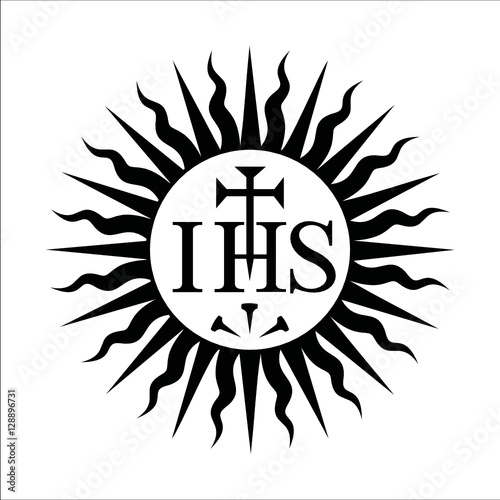 WEB ART DESIGN IHS JESUS CHRIST JESUITES 100 photo