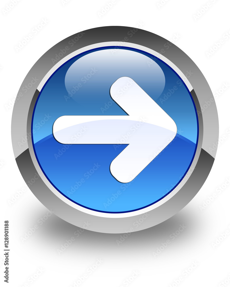 Next arrow icon glossy blue round button 2 Next arrow icon glossy blue round button 2