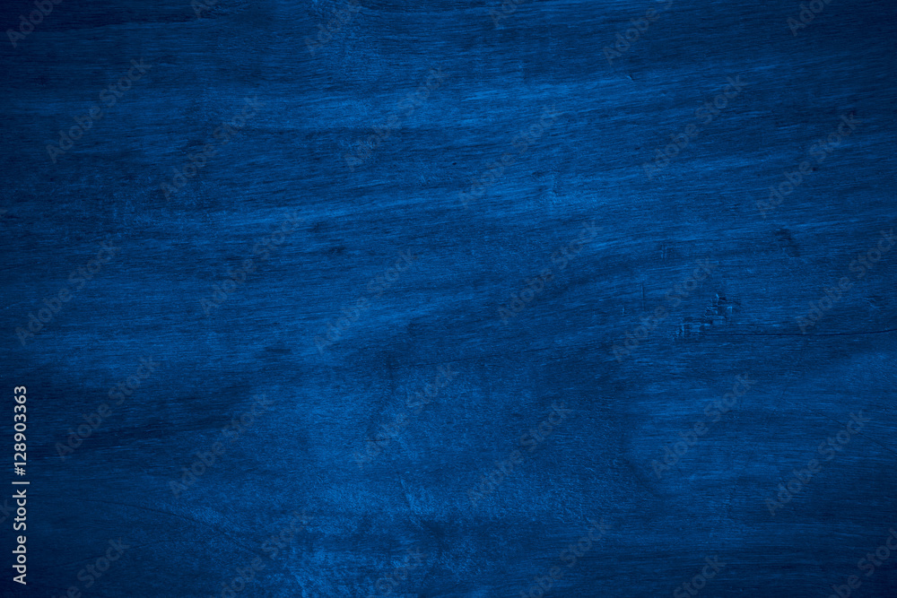Obraz premium blue wooden texture