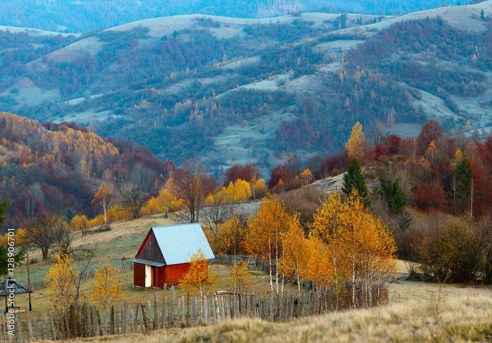 Autumn in the Carpathian mountains Autumn in the Carpathian mountains