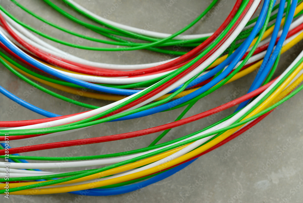 colored wires network