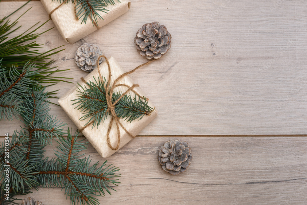 Fototapeta premium Christmas and New Year holidays