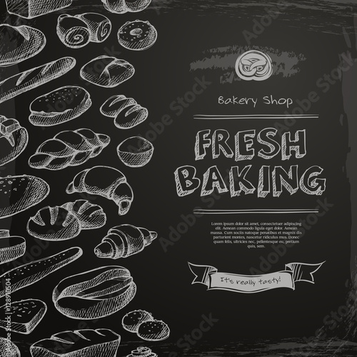 Bakery shop menu