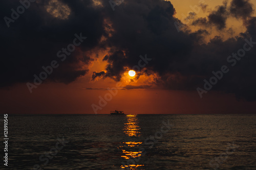 Dawn beach