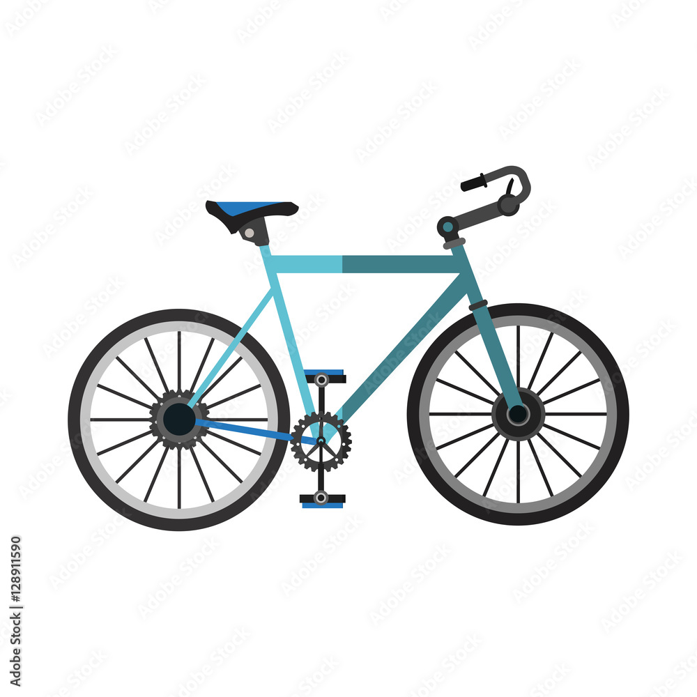 Bike vehicle icon. Bicycle cycle healthy lifestyle and sport theme. Isolated design. Vector illustration Bike vehicle icon. Bicycle cycle healthy lifestyle and sport theme. Isolated design. Vector illustration