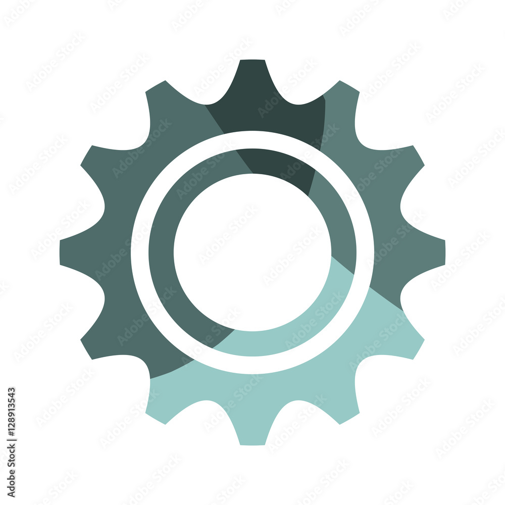 gear setting isolated icon vector illustration design gear setting isolated icon vector illustration design