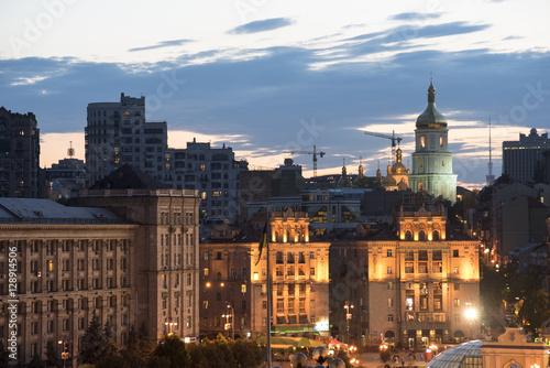 Nighttime Kiev