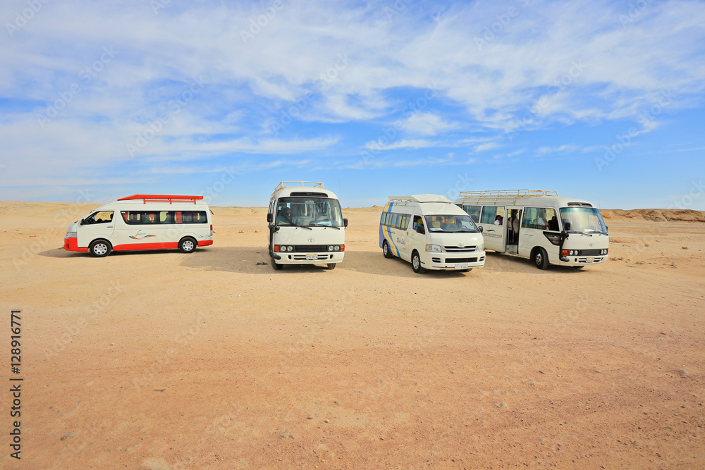 Tourist minibus