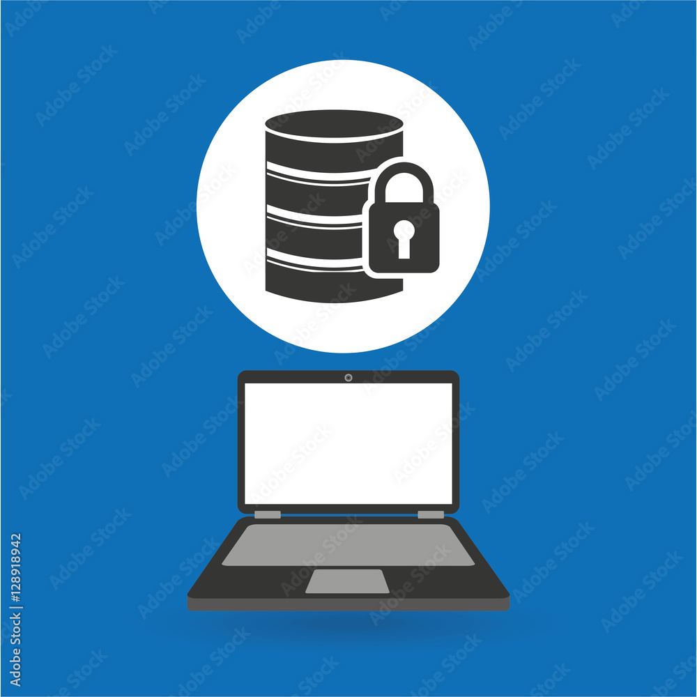 computer analysis data security design vector illustration eps 10 computer analysis data security design vector illustration eps 10