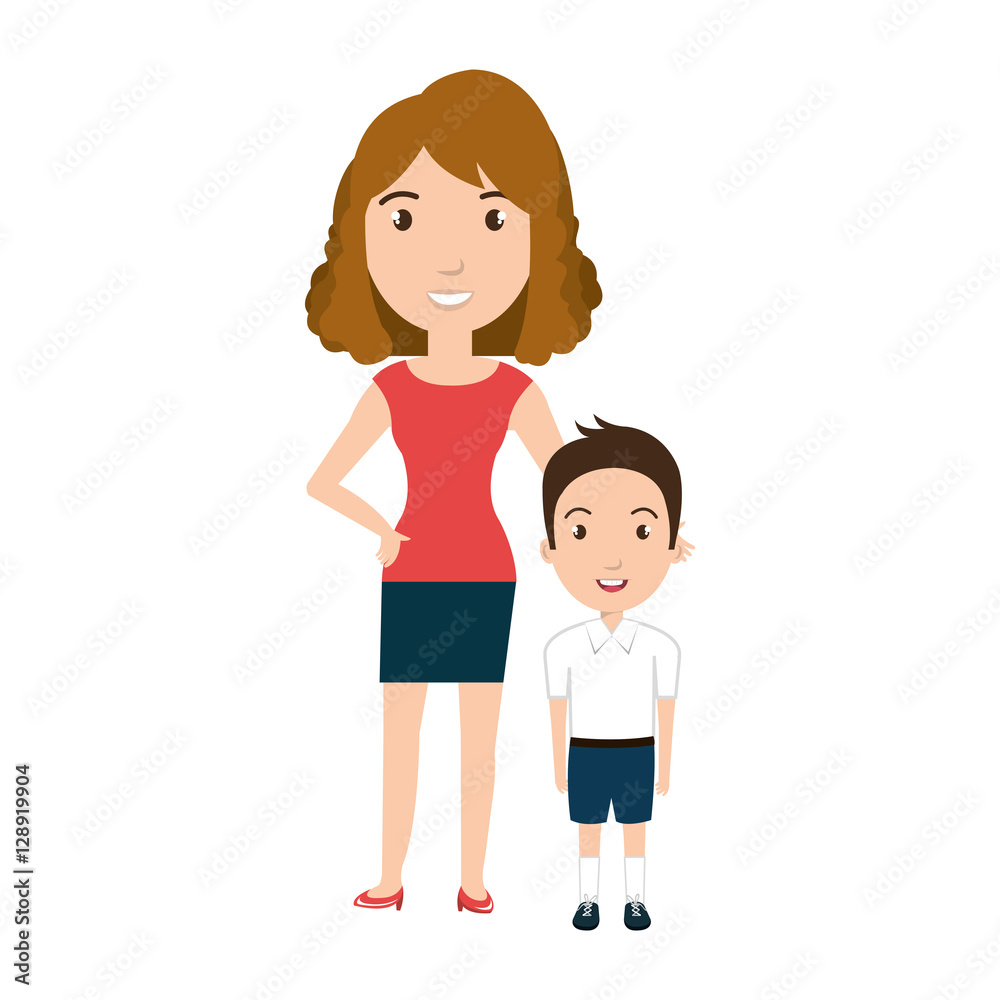 boy student character isolated icon vector illustration design