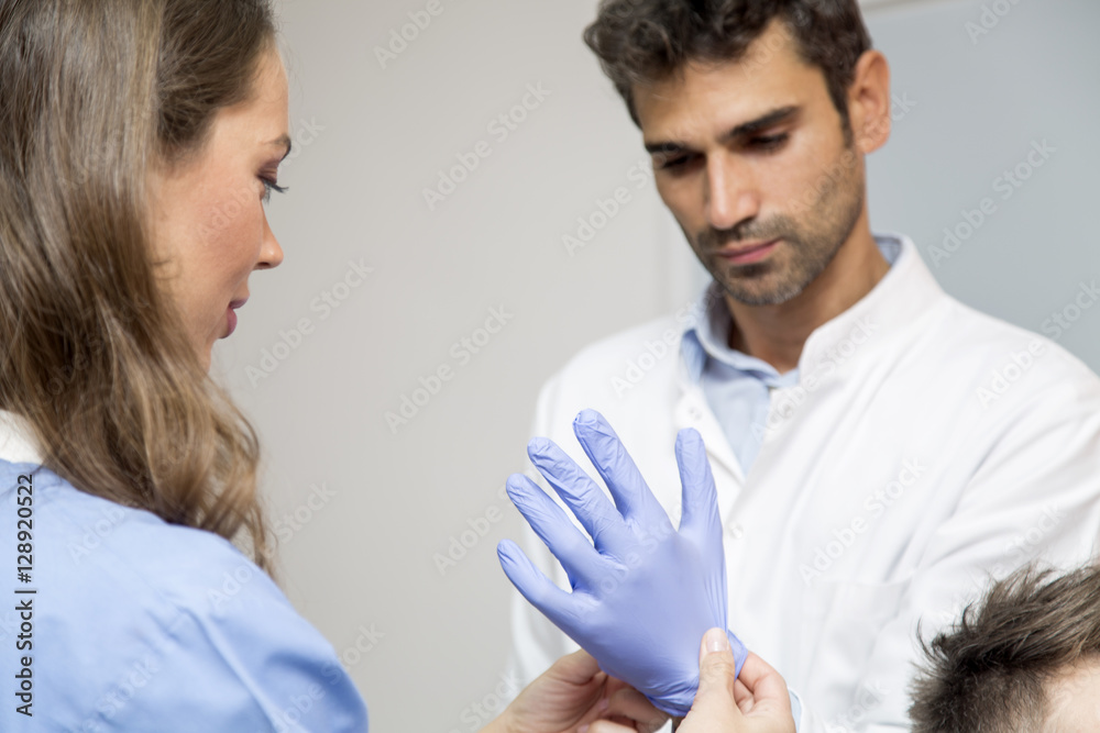 Obraz premium Dentist