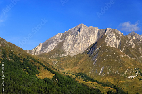 Alpine landscape in Hohe Tauern National Park, Austria, Europe