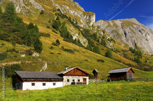 Mountain landscape in Hohe Tauern National Park, Austria, Europe
