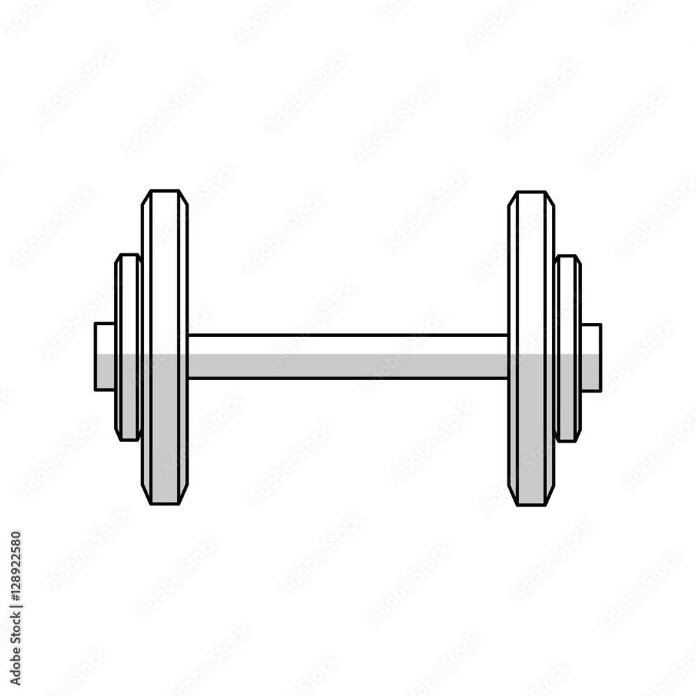 Weight icon. Training sport fitness and gym theme. Isolated design. Vector illustration Weight icon. Training sport fitness and gym theme. Isolated design. Vector illustration