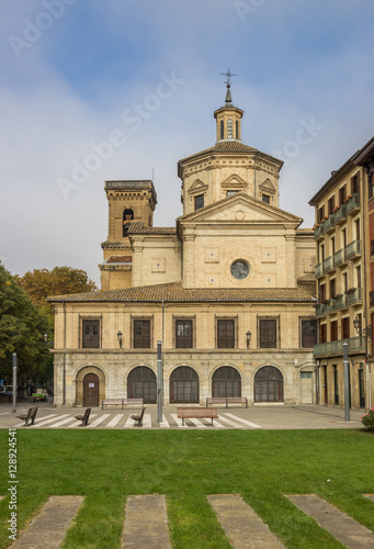 San Lorenzo church in the historical center of Pamplona