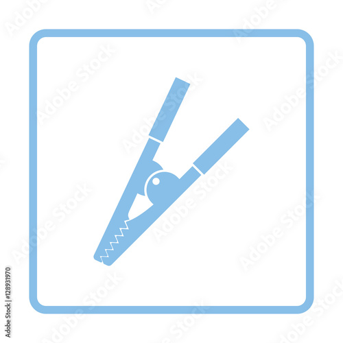 Crocodile clip icon