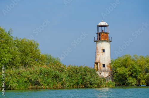 deserted lighthouse