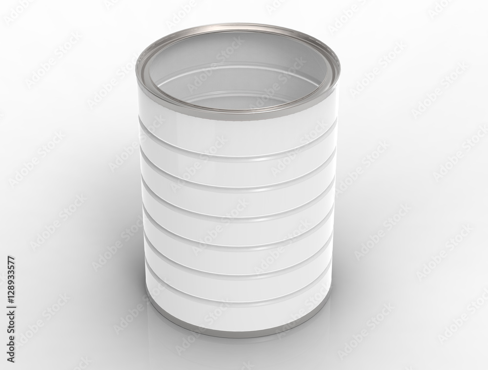 blank metal can blank metal can