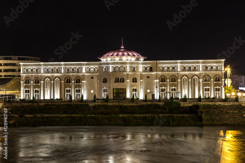 National theatre in Skopje
