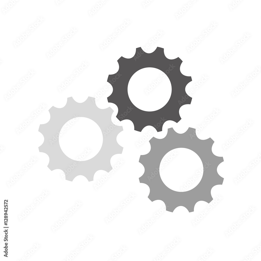 Gear cog wheel icon vector illustration graphic design Gear cog wheel icon vector illustration graphic design
