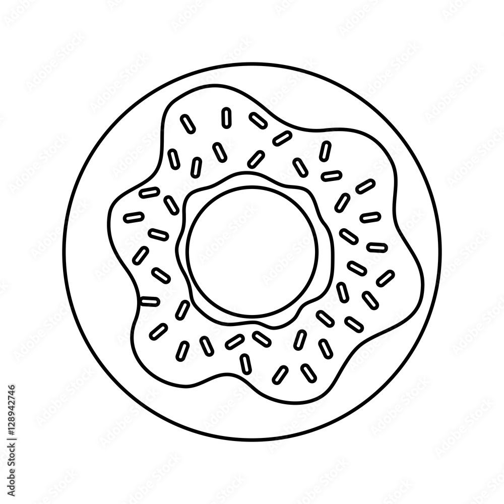 delicious donut dessert icon vector illustration graphic design delicious donut dessert icon vector illustration graphic design