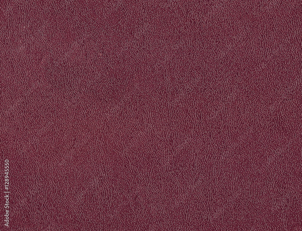 Fototapeta premium Brown artificial leather surface.