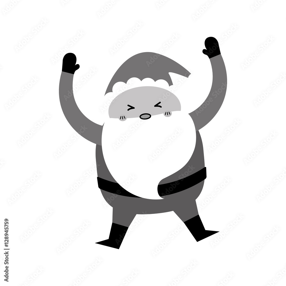 Santa claus xmas cartoon icon vector illustration graphic design Santa claus xmas cartoon icon vector illustration graphic design