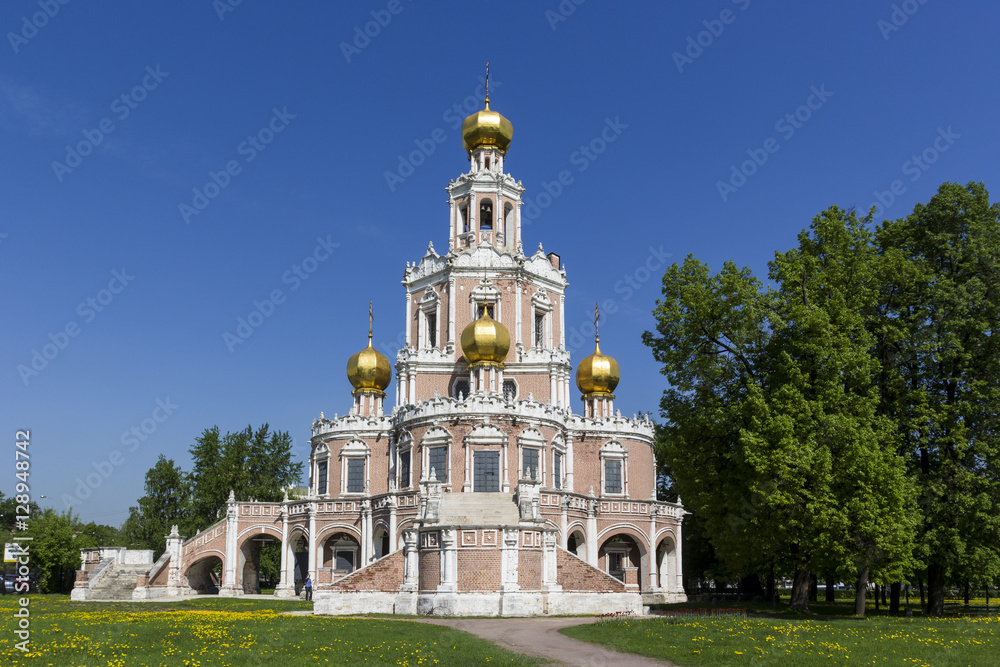 Interecession Church, Fili, Moscow, Russia