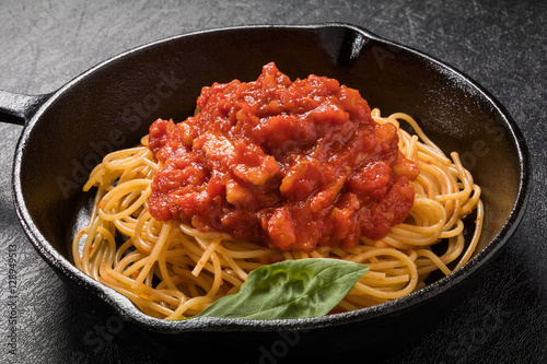 イタリアンパスタ アマトリチャーナ Spaghetti All'Amatriciana