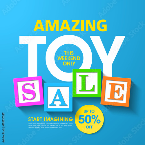 Amazing Toy sale banner
