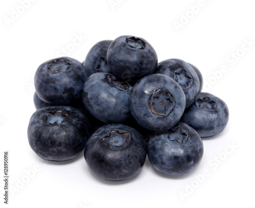 Blueberry isolated on white background