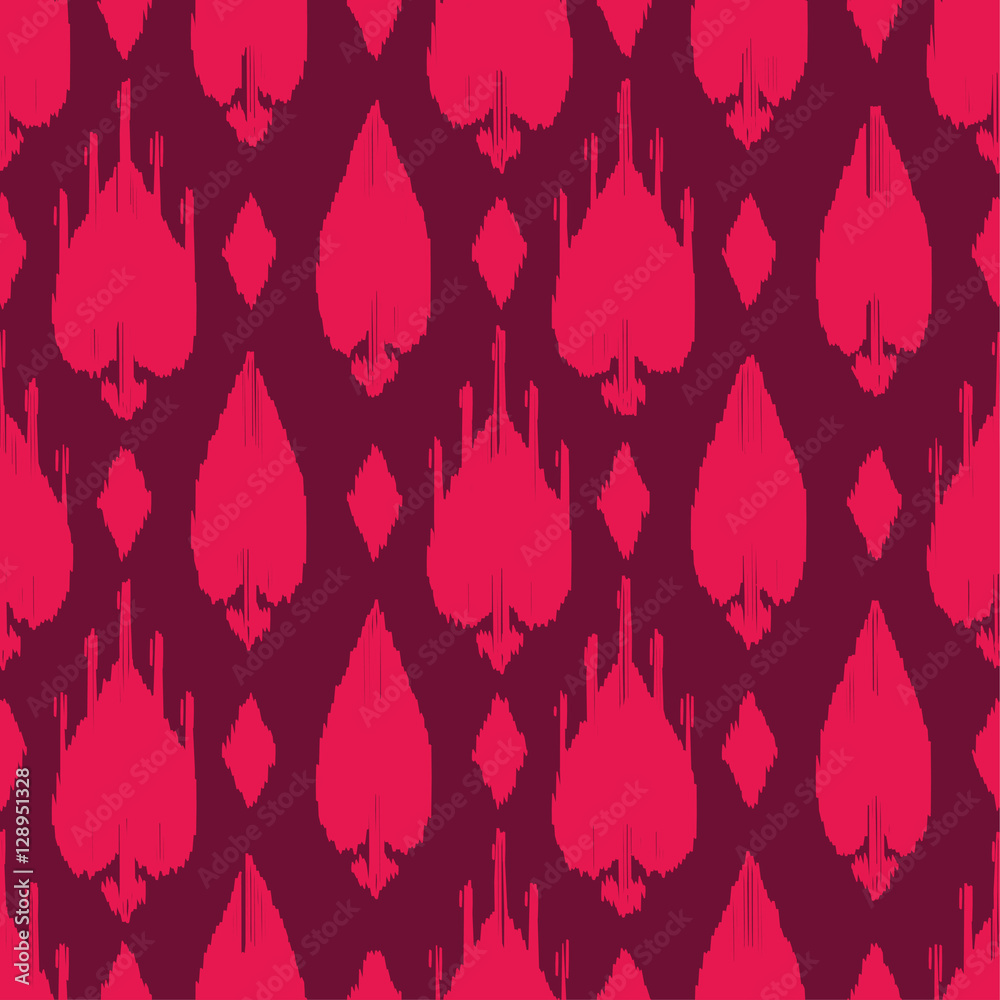 Ethnic boho seamless pattern. Ikat. Print. Repeating background. Cloth design, wallpaper.
