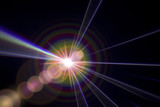 LED spotlight Gradient blur of light texture background