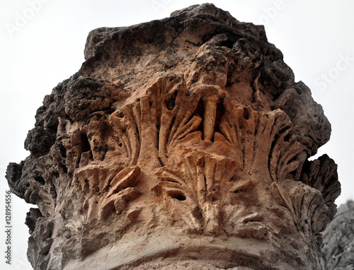 Überreste des Zeus-Tempels bei den Banias photo