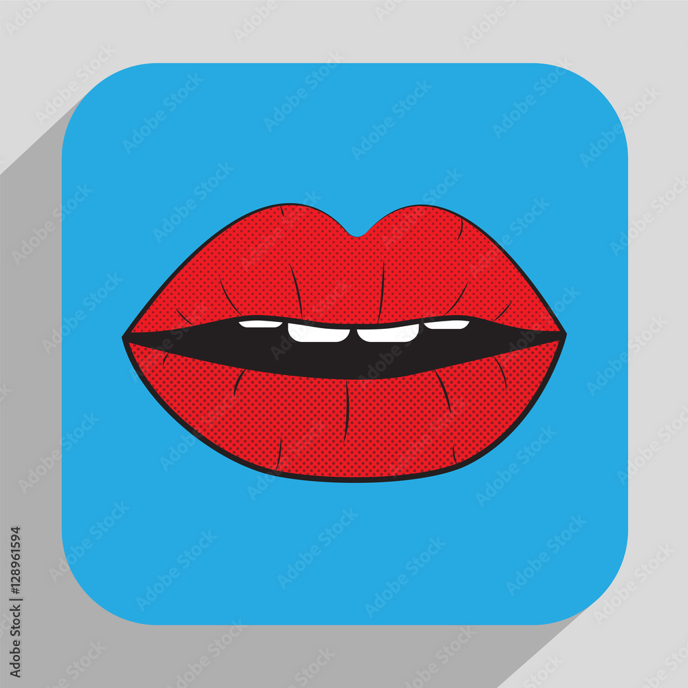 Speech Bubble Pop Art Background On Dot Background Vector Illust Speech Bubble Pop Art Background On Dot Background Vector Illust